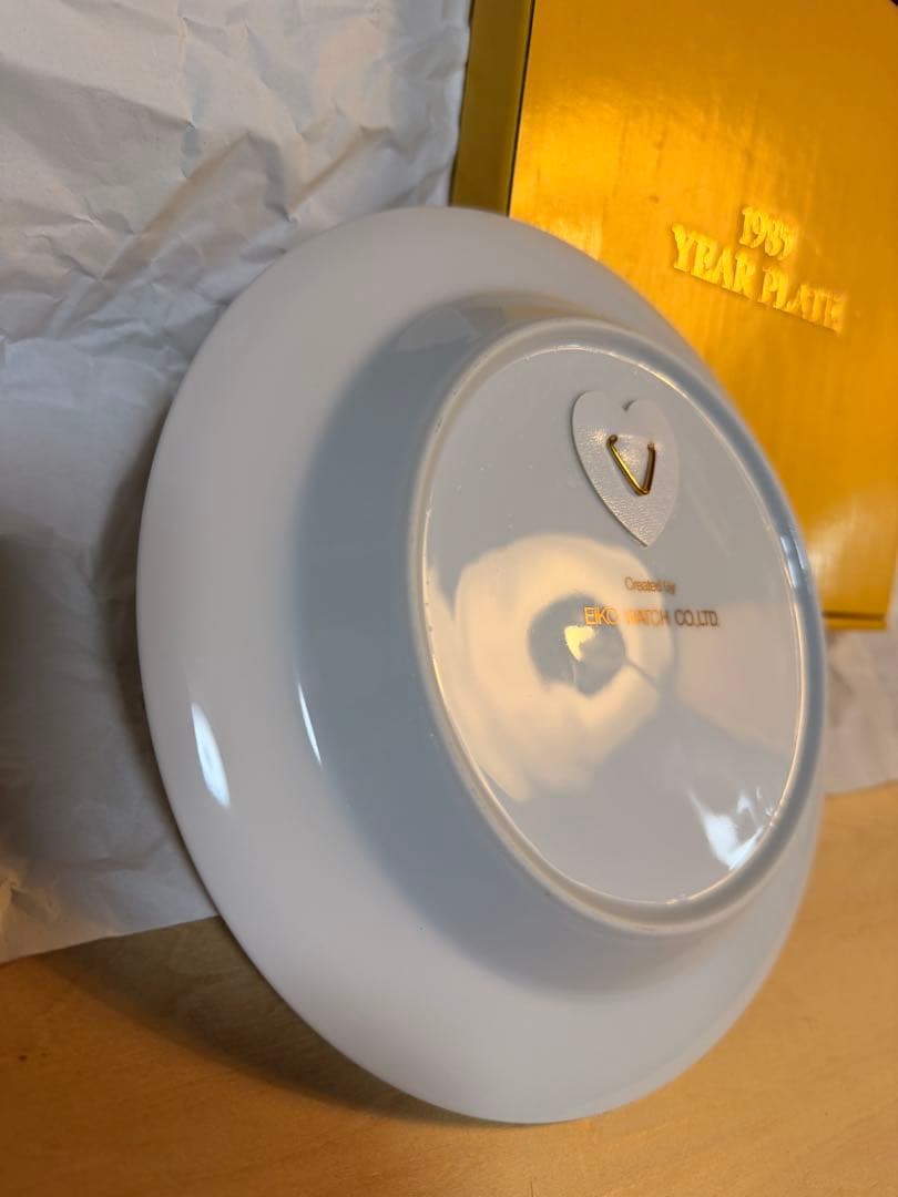 【箱・説明書付き】WALTHAM 1985年 YEAR PLATE 記念プレート