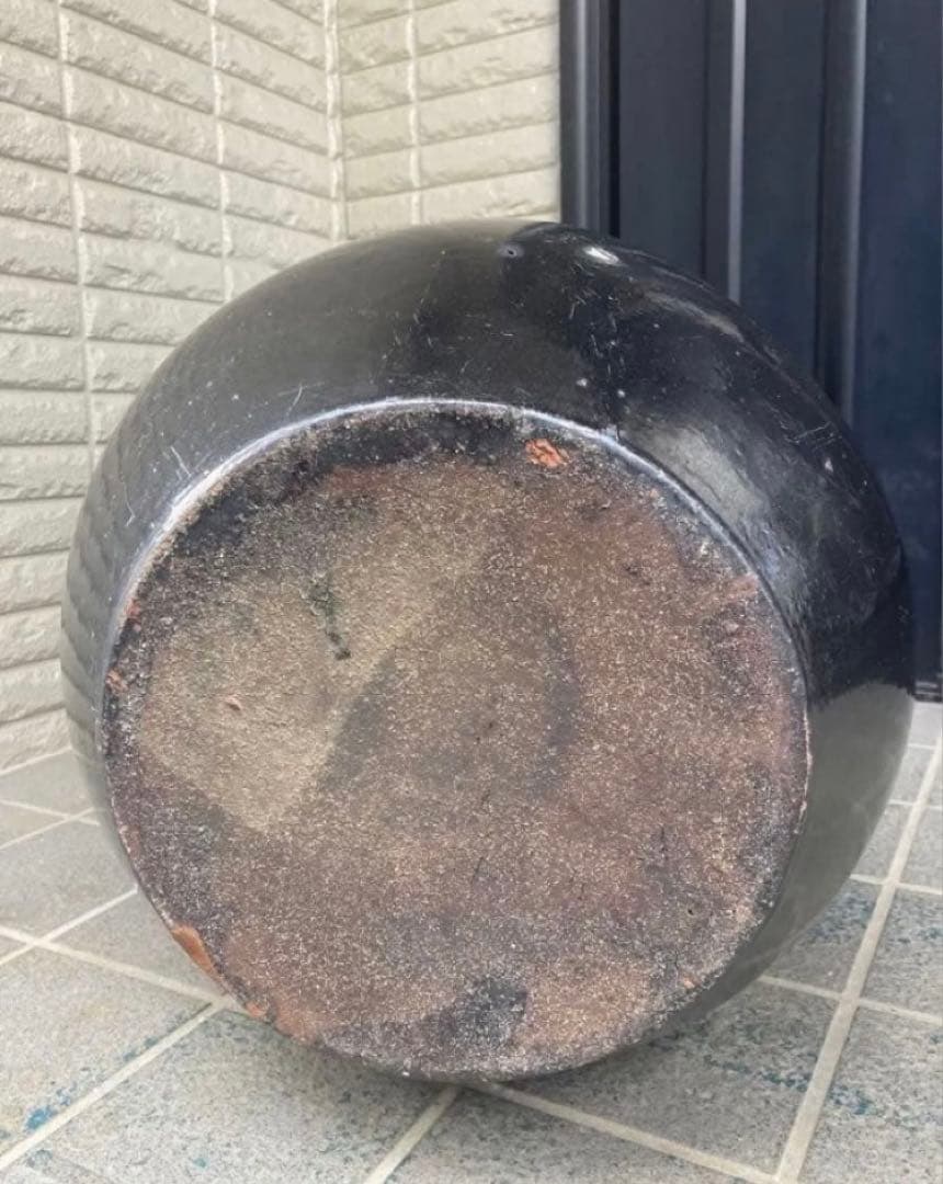 未使用長期保管　ツボ　睡蓮鉢　観葉植物鉢 メダカ用にも