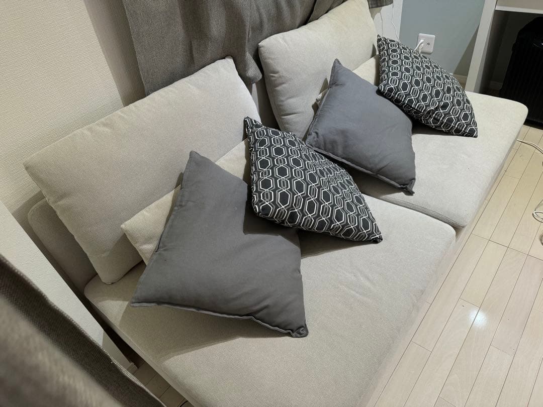 SÖDERHAMN ソーデルハムン 3人掛け用 カバー ベージュ