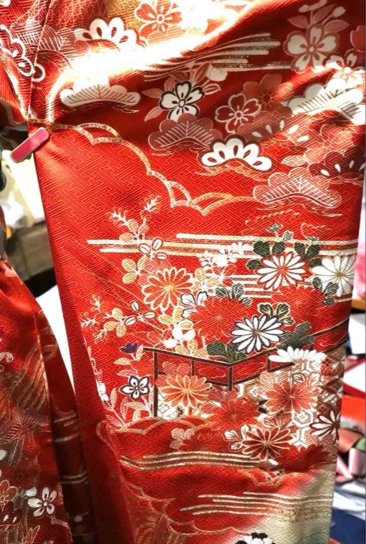 振袖フルセット➕厚底お草履とバックのセット➕長襦袢➕ファーのセット✨kana様用