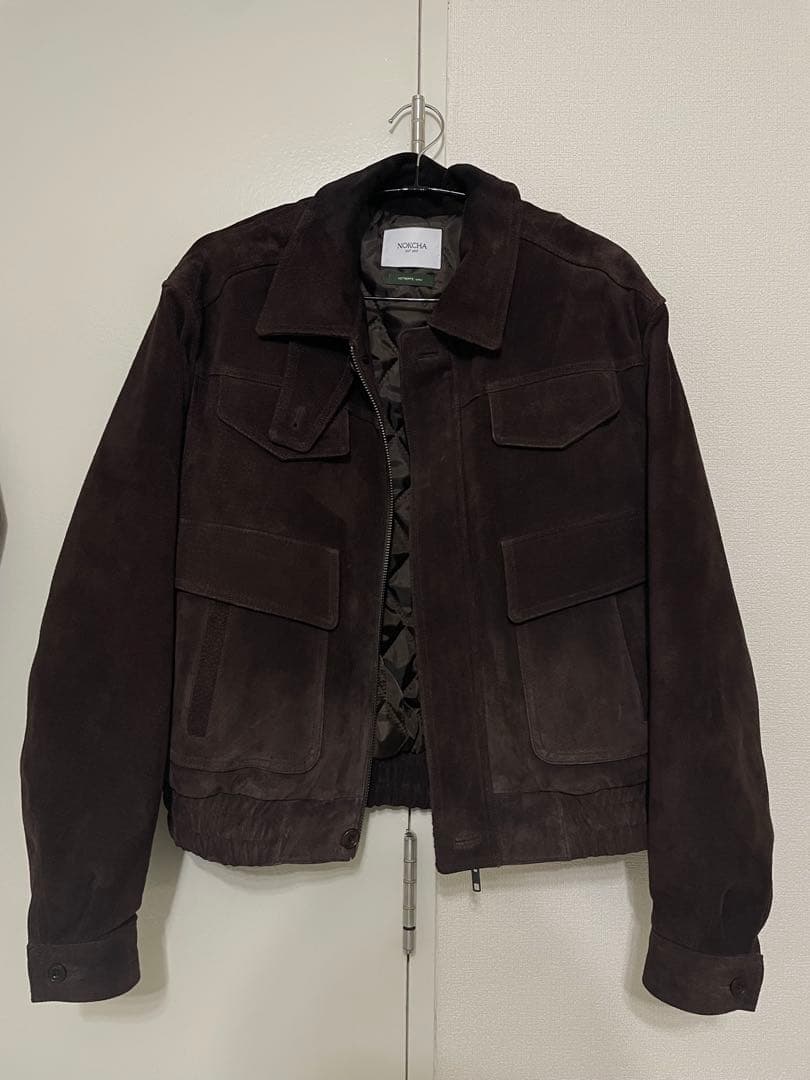 NOKCHA quilting liner real suède jacket