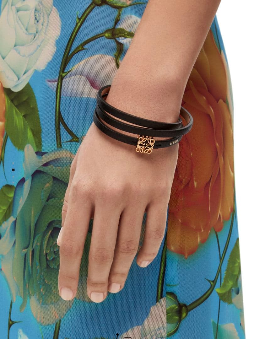 【ふじちゃん】LOEWE アナグラム ツイスト ブレスレット