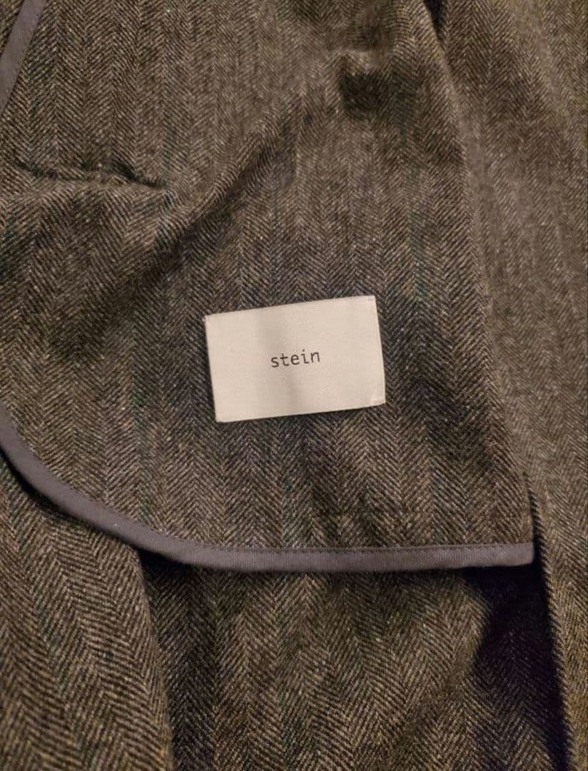 Stein インヴァーテッドプリーツバルマカーンコート