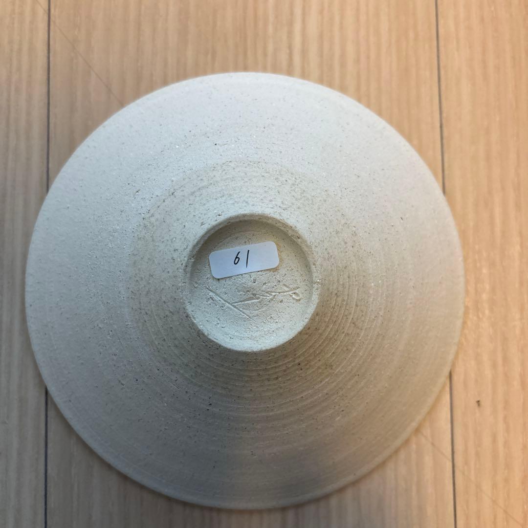 作家物　湖の青を美しく表現。陶器。2皿。