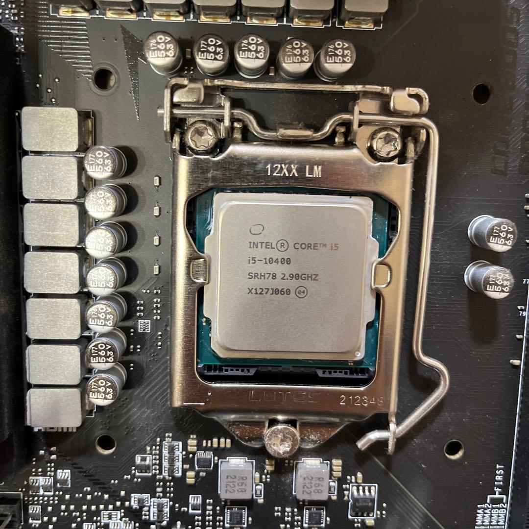 MPG Z490 GAMINGPLUS & COREi5 10400 セット