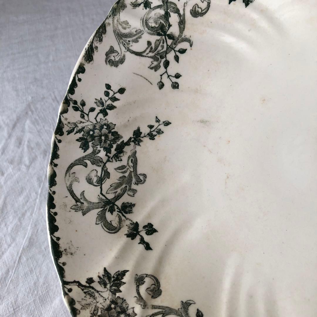 時の色香が美しいコンポティエ　エミールブルジョワ　フランスアンティーク