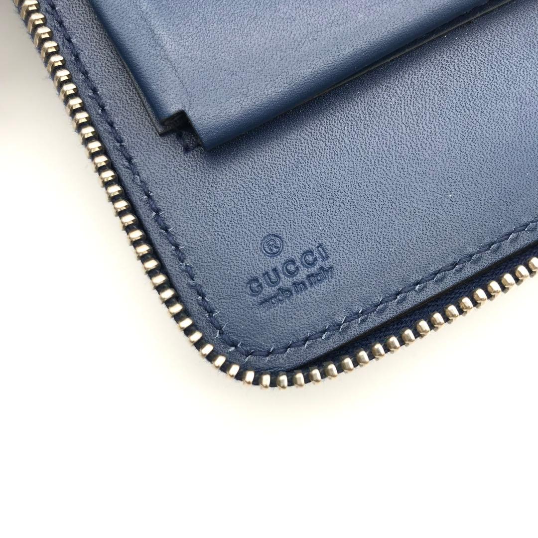 正規品　極美品　グッチ財布　グッチトラベルケース　グッチディアマン　グッチレザー