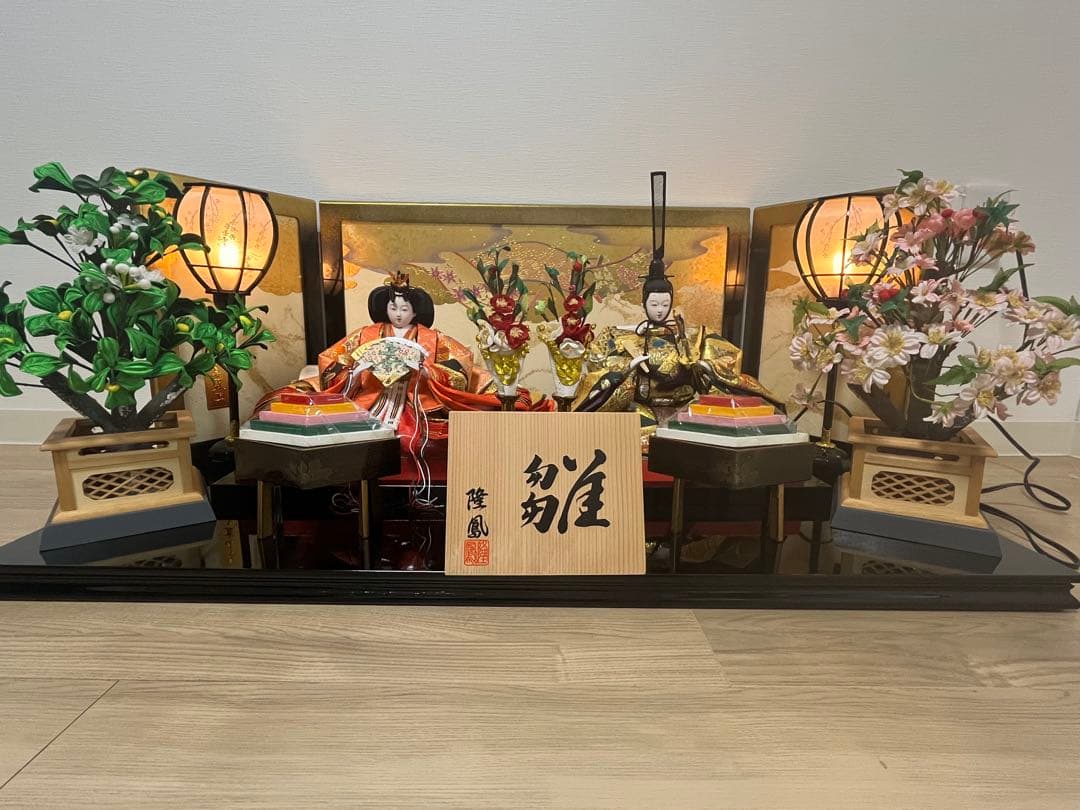 ひな祭り　雛人形　隆鳳（りゅうおう）①⚠️②と一緒に購入お願いいたします