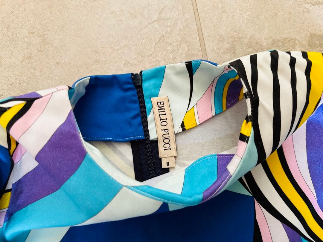 【美品】EMILIO PUCCI ワンピース 8サイズ