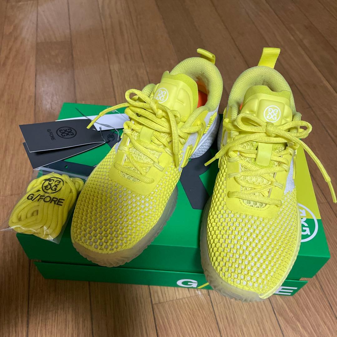 G/FORE イエロー ゴルフシューズ