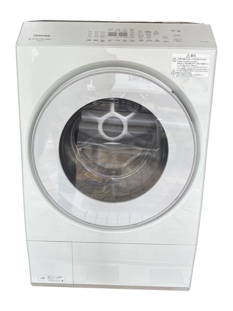 TOSHIBAドラム式洗濯機　ZABOON TW-127XM3L 2025年製
