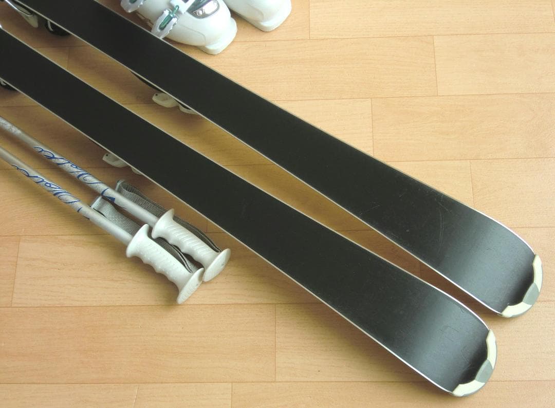 ■■送料無料■ELAN■女性用スキーフルセット■板146靴24.5■メンテ付■■