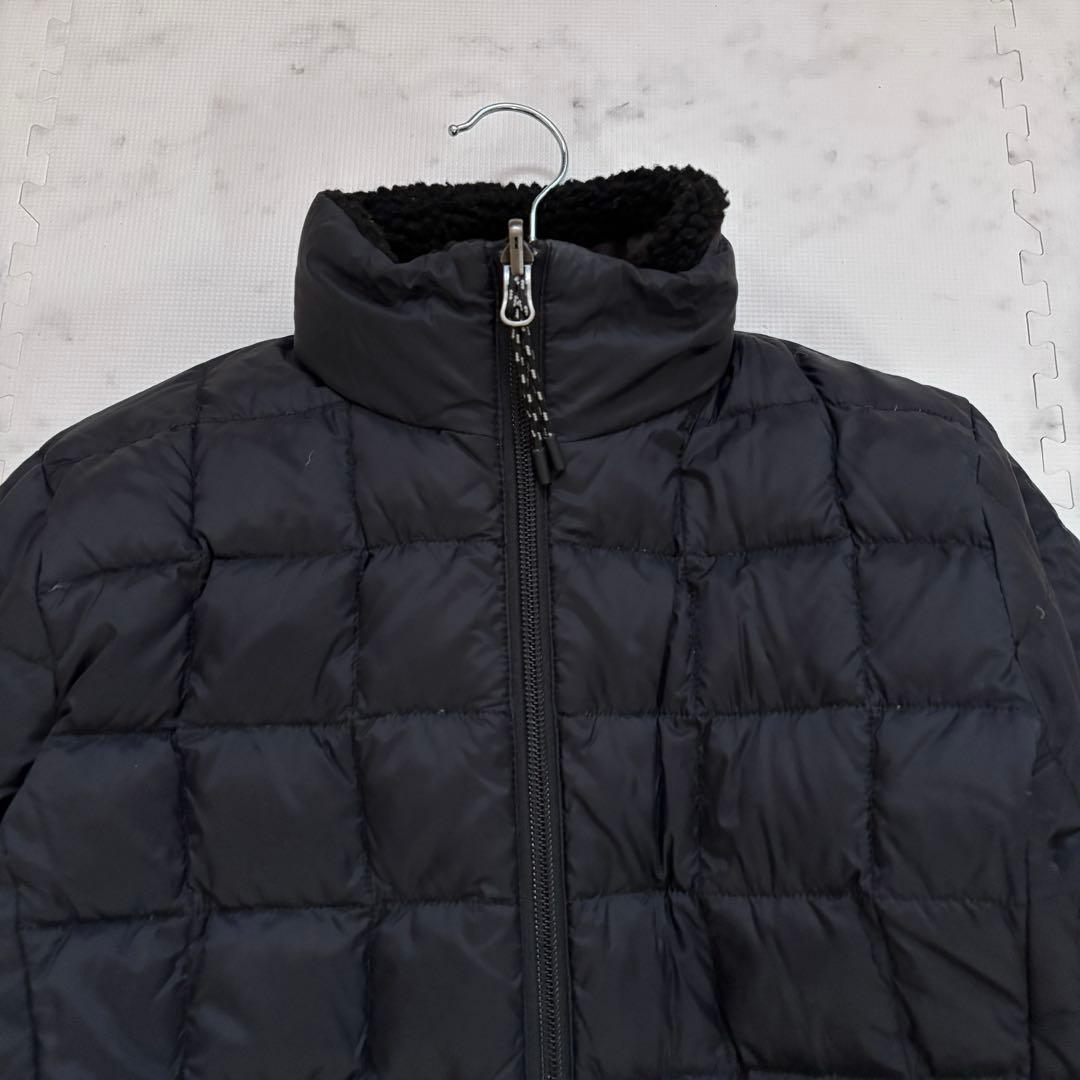 美品✨TAION タイオン ダウンコート リバーシブル ボア ブラック S