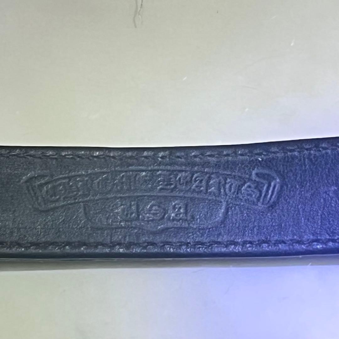 Chrome Hearts クロムハーツ　バングル　レザー　シルバーハート