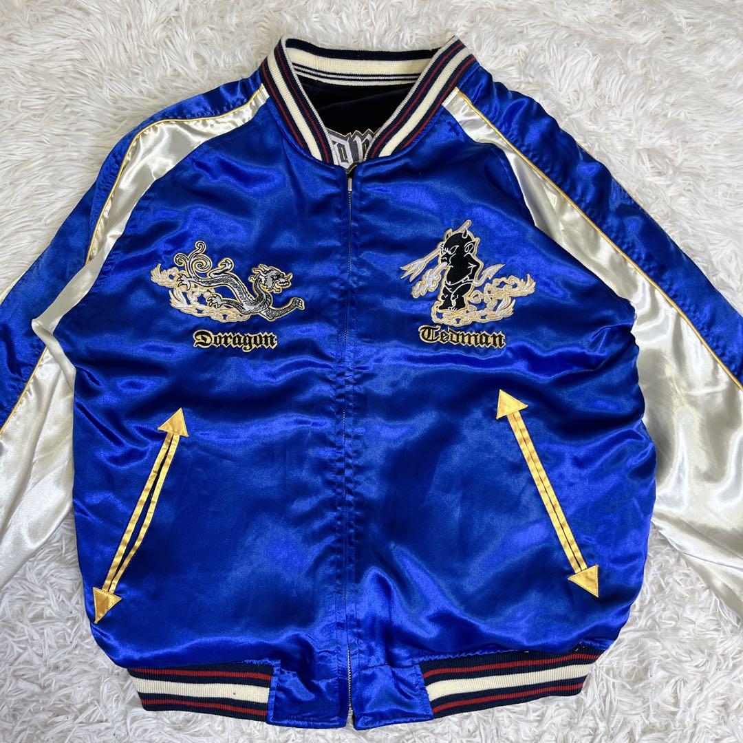 【希少レア】TED COMPANY　スカジャン　リバーシブル　ドクロ　デビル