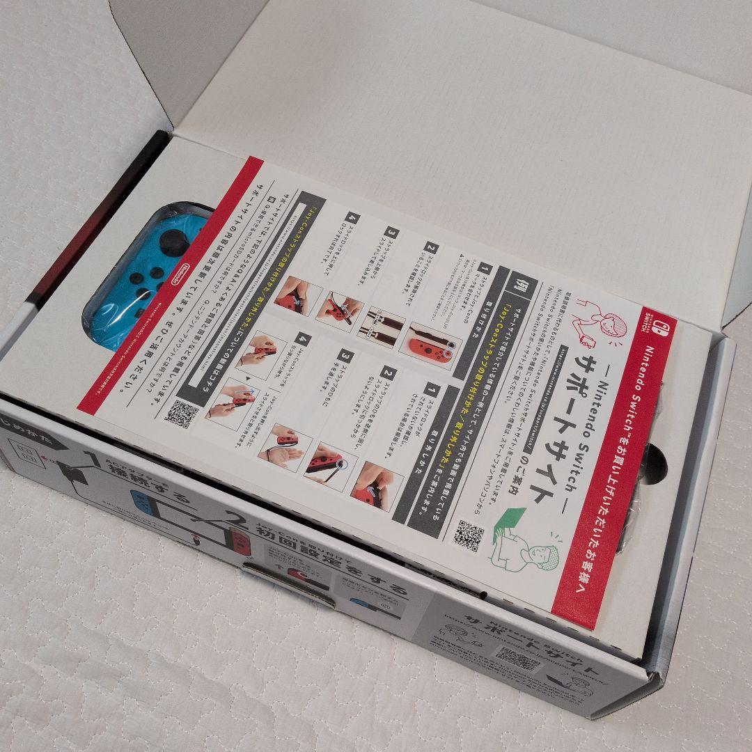Nintendo Switch 本体 青/赤【初期化済】液晶保護フィルム付