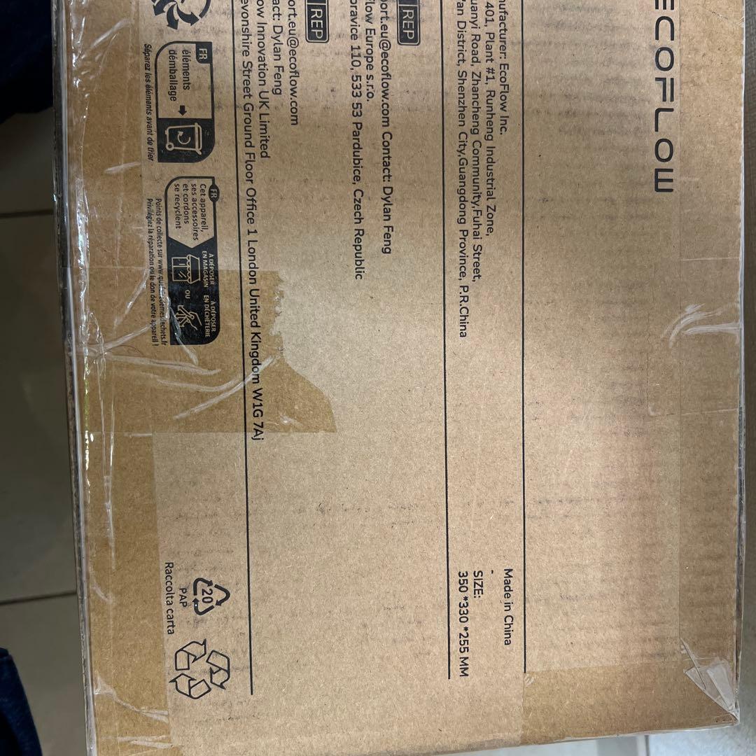【新品未開封品】EcoFlow 2 Max ポータブル電源　エコフロー
