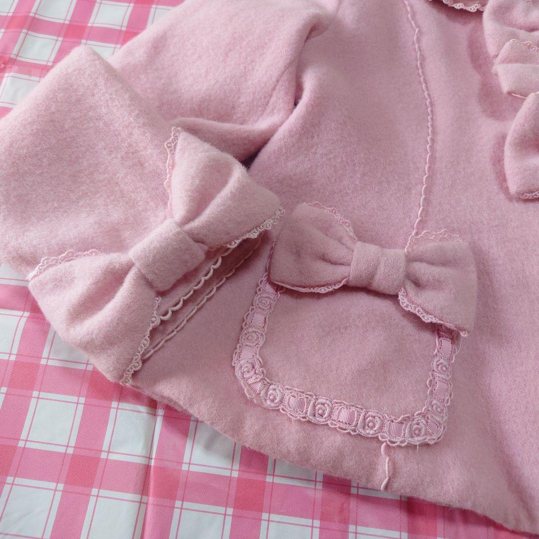 Angelic Pretty トリプルリボン コート ピンク