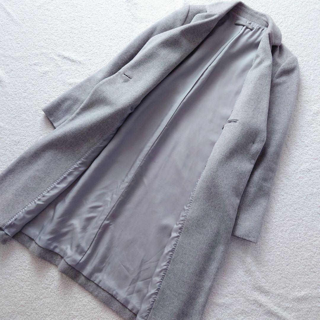 theory luxe ウールチェスターコート　Lサイズ グレー