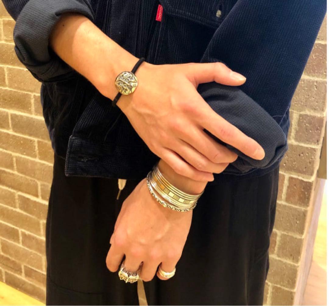 『Bill Wall Leather』 シンクロス バングル　silver925