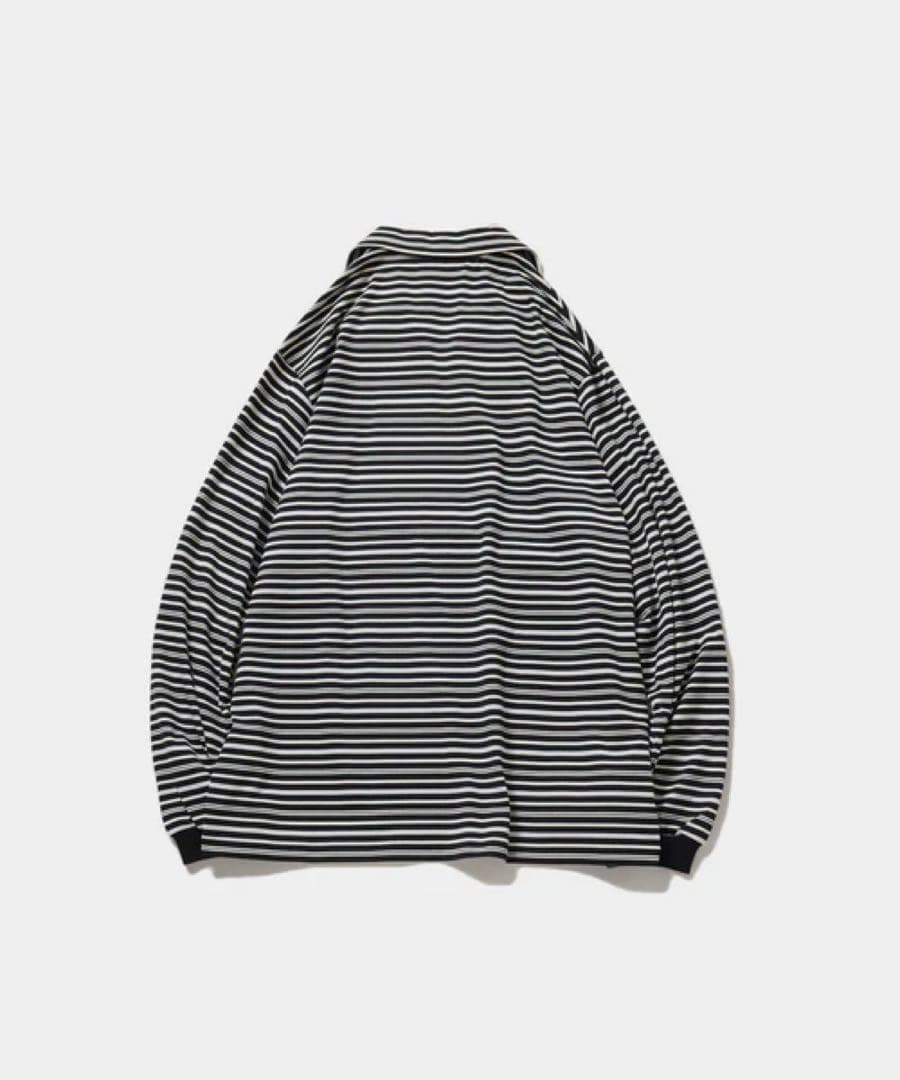 トップス Ernie Palo Half zip Boder L/S Tee