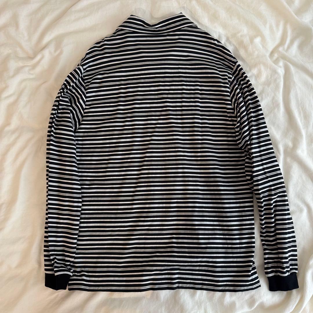 トップス Ernie Palo Half zip Boder L/S Tee