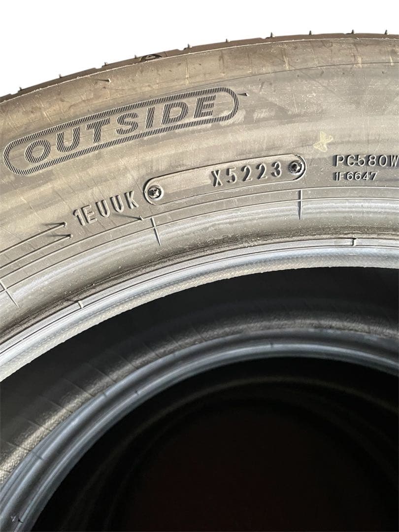 送料無料ダンロップ エナセーブ350+ 195/60R17 60プリウス外し4本