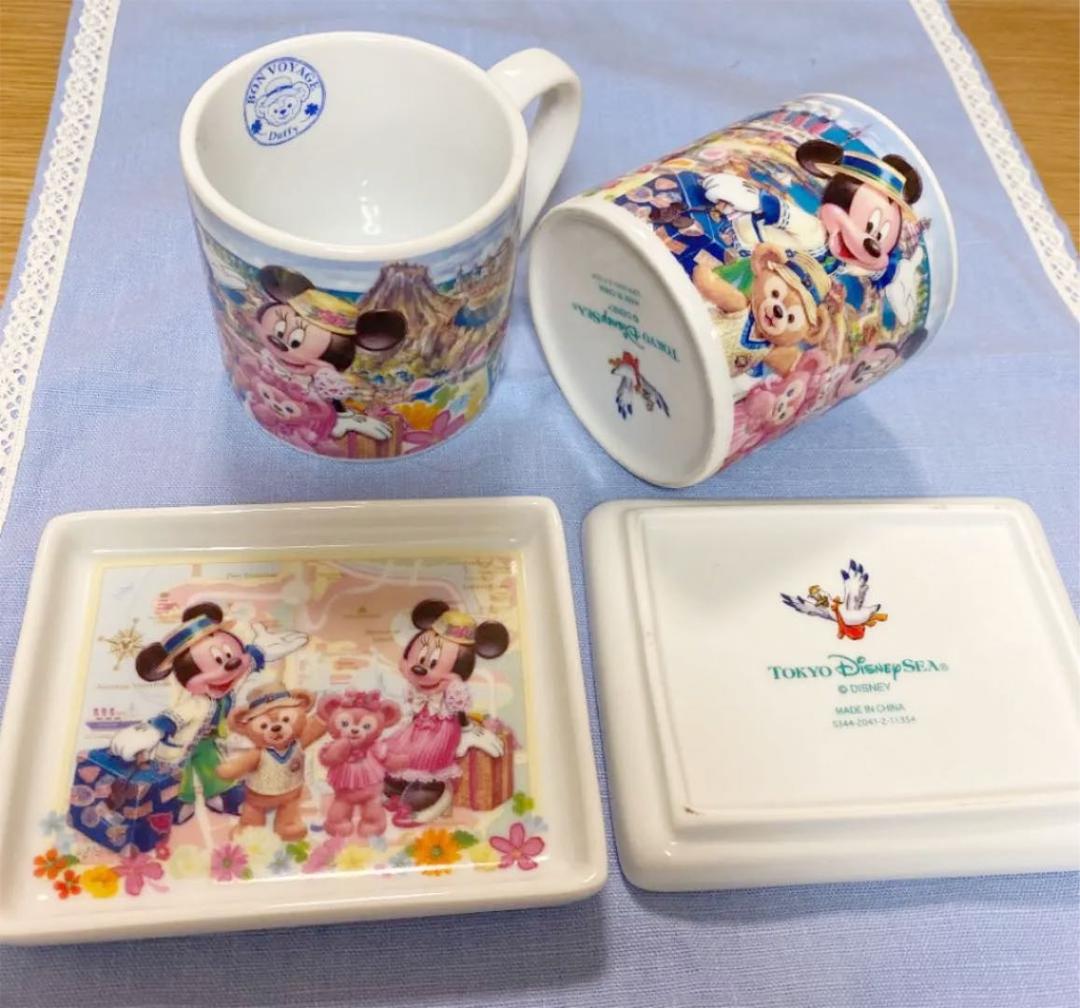 ディズニー スーベニア コップ 皿