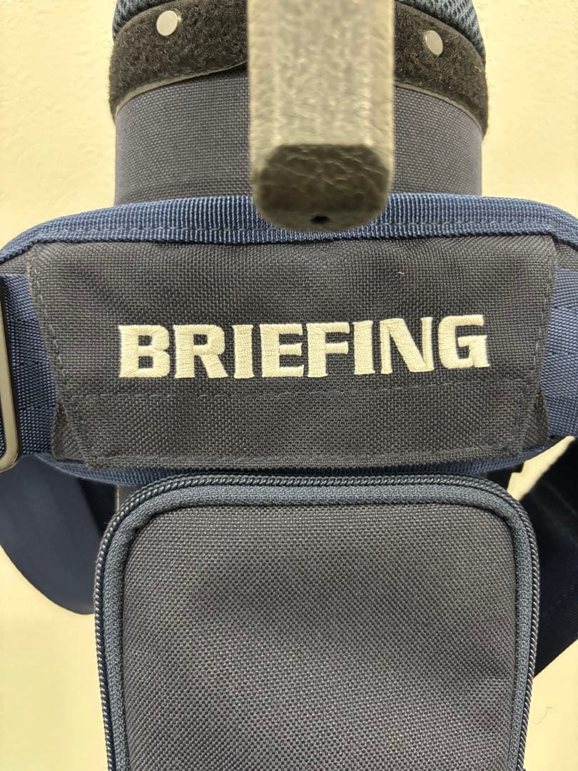 BRIEFING 　セルフスタンドキャリー　 ネイビー