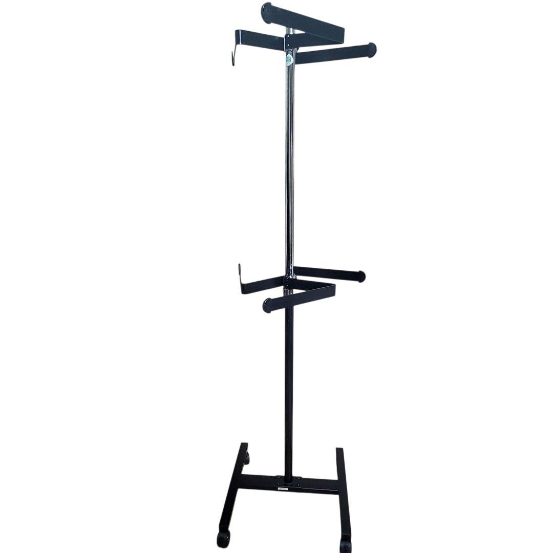 通販生活　フロンテア　回転ハンガー　ハンガーラック　森の服