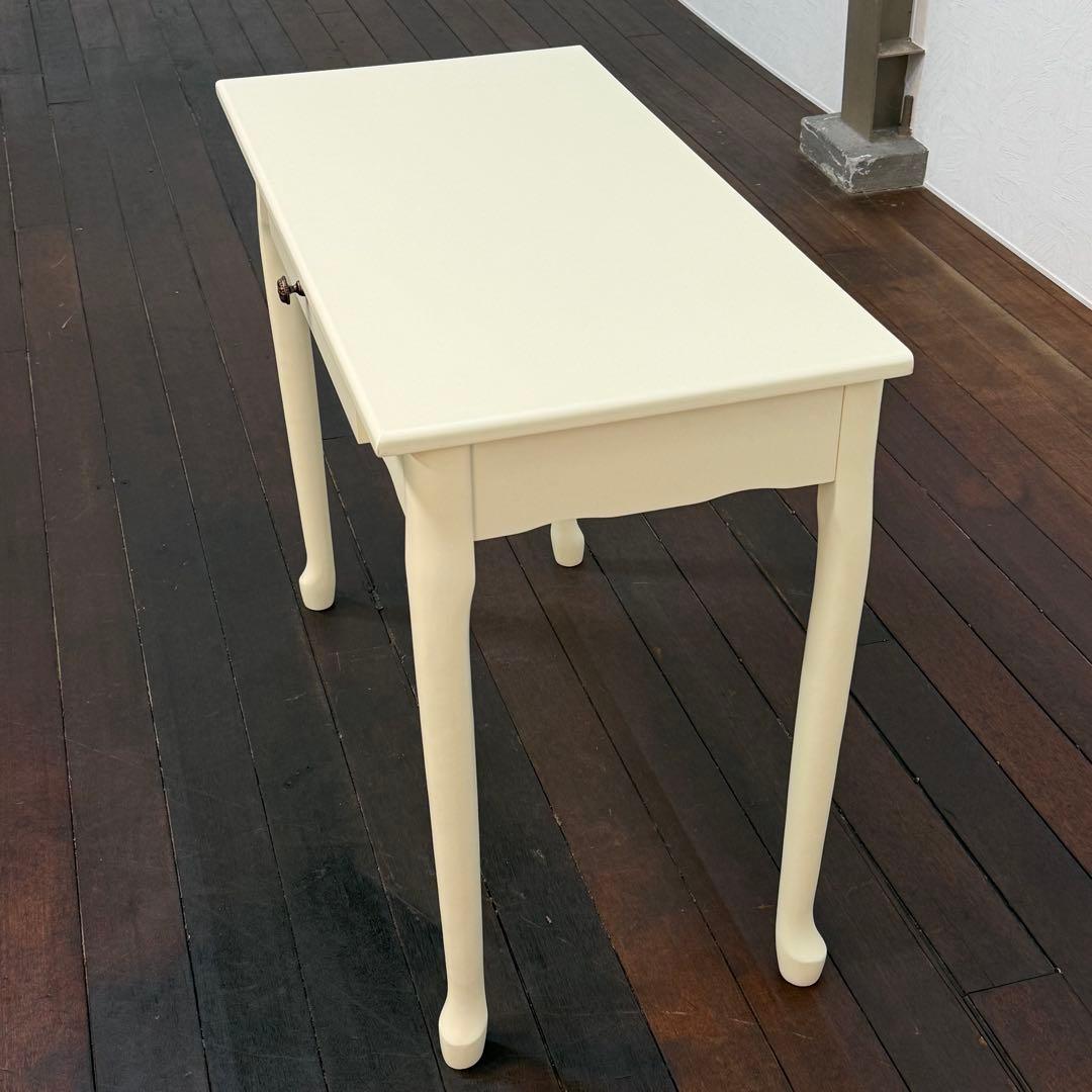 H112K62j アンティーク調 猫脚 ロココ調 コンソールテーブル