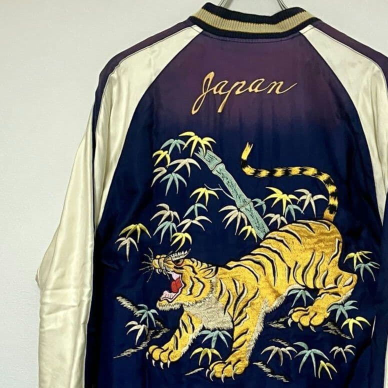 テーラー東洋 エイジングモデル スカジャン 鷲×竹虎/Mサイズ