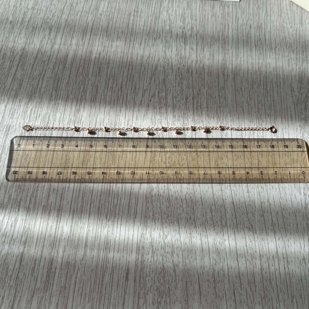 k10刻印　カットボールチェーンブレスレット【25日まで】