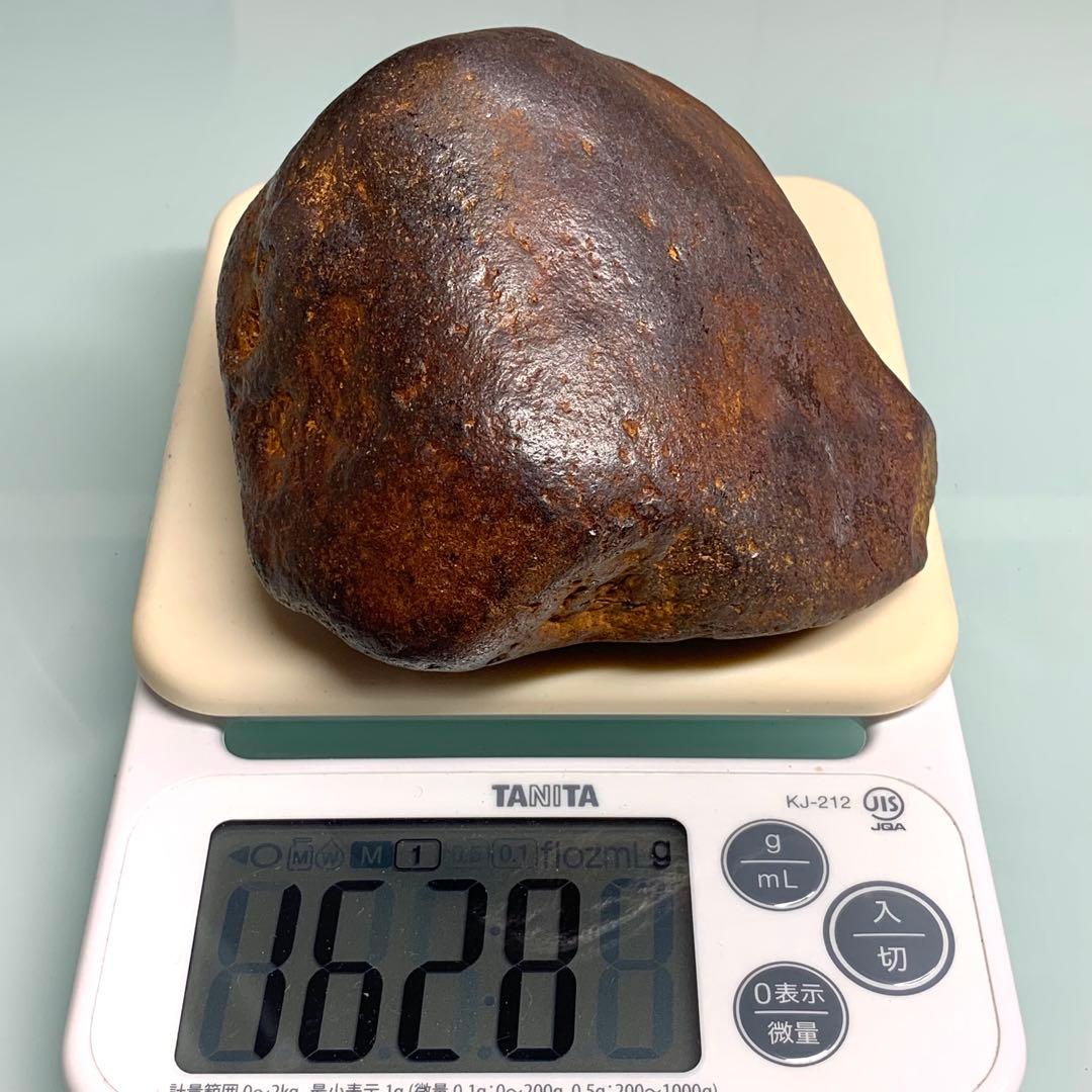 大型　宇宙エネルギーパワー 不思議の石鉄隕石　アンティーク 時代物　約1628g