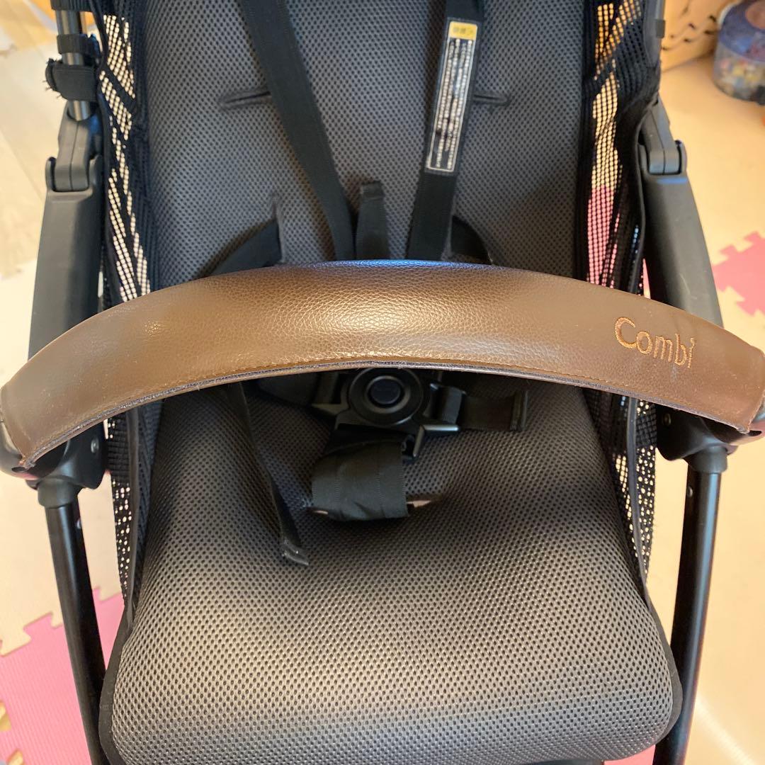 最終お値下げCombi グレーベビーカーＢ型Acbee plusアクビィ プラス