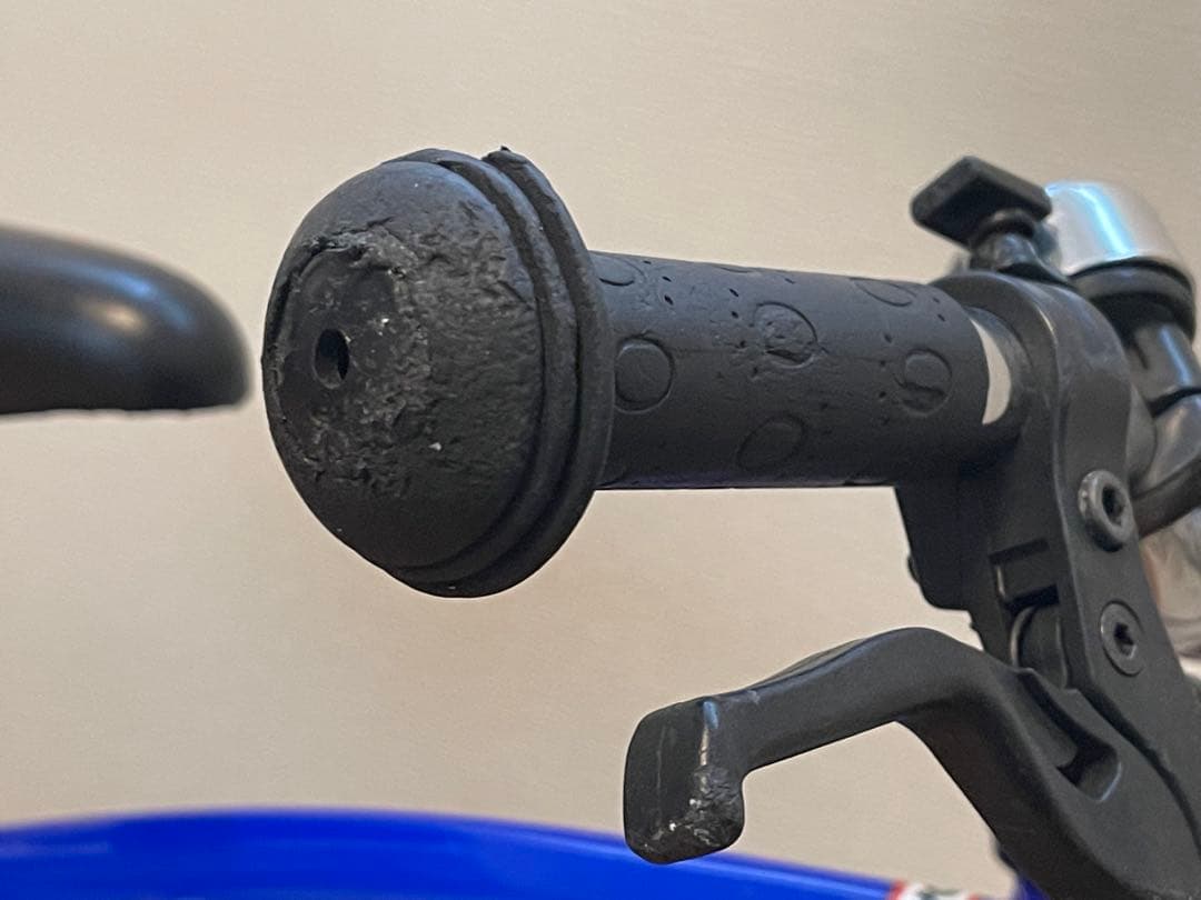 【中古】へんしんバイク 12インチ ブルー 幼児用自転車本体