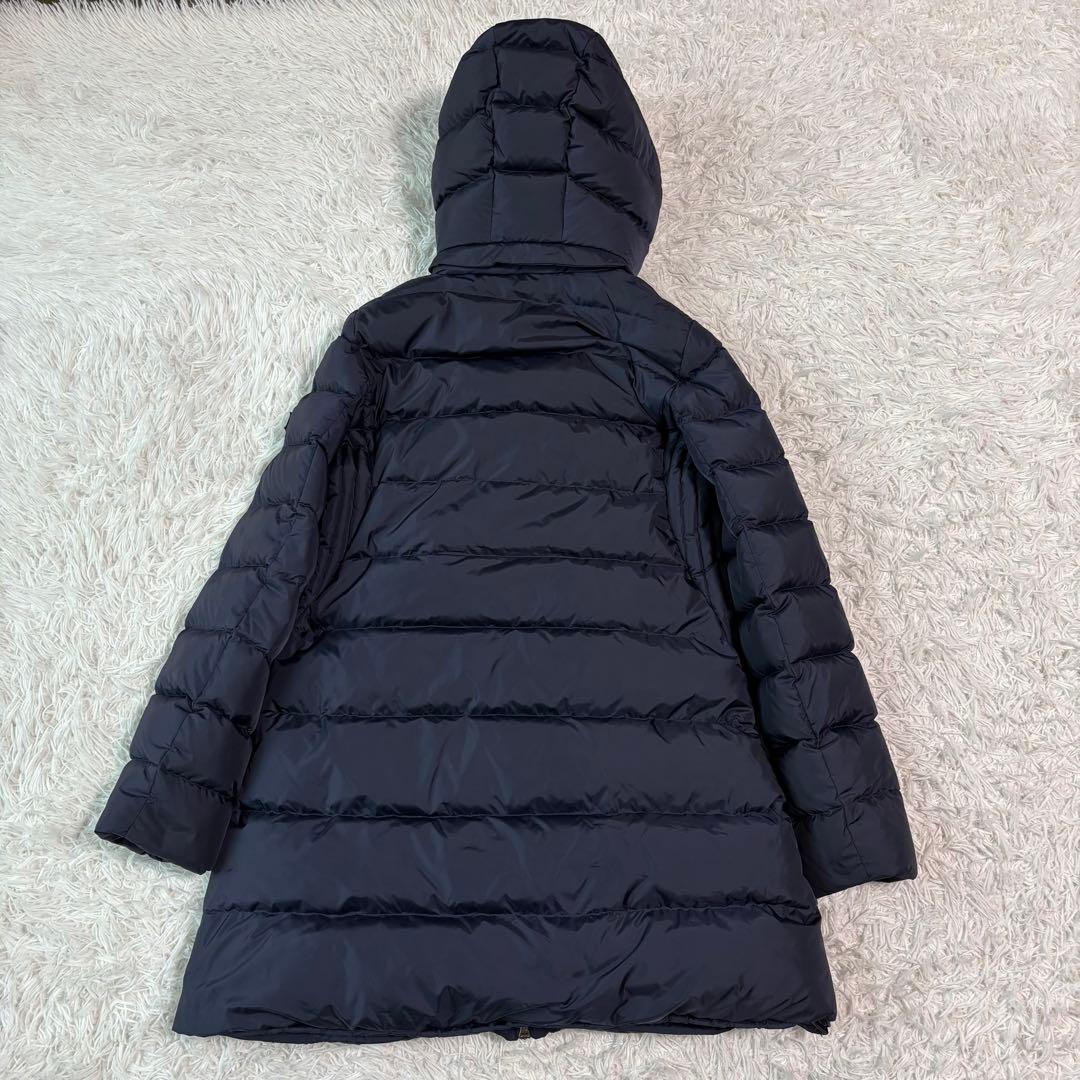 未使用級XXL✨タトラス ダウンコート ポリテアマ 2way ロング丈 ネイビー