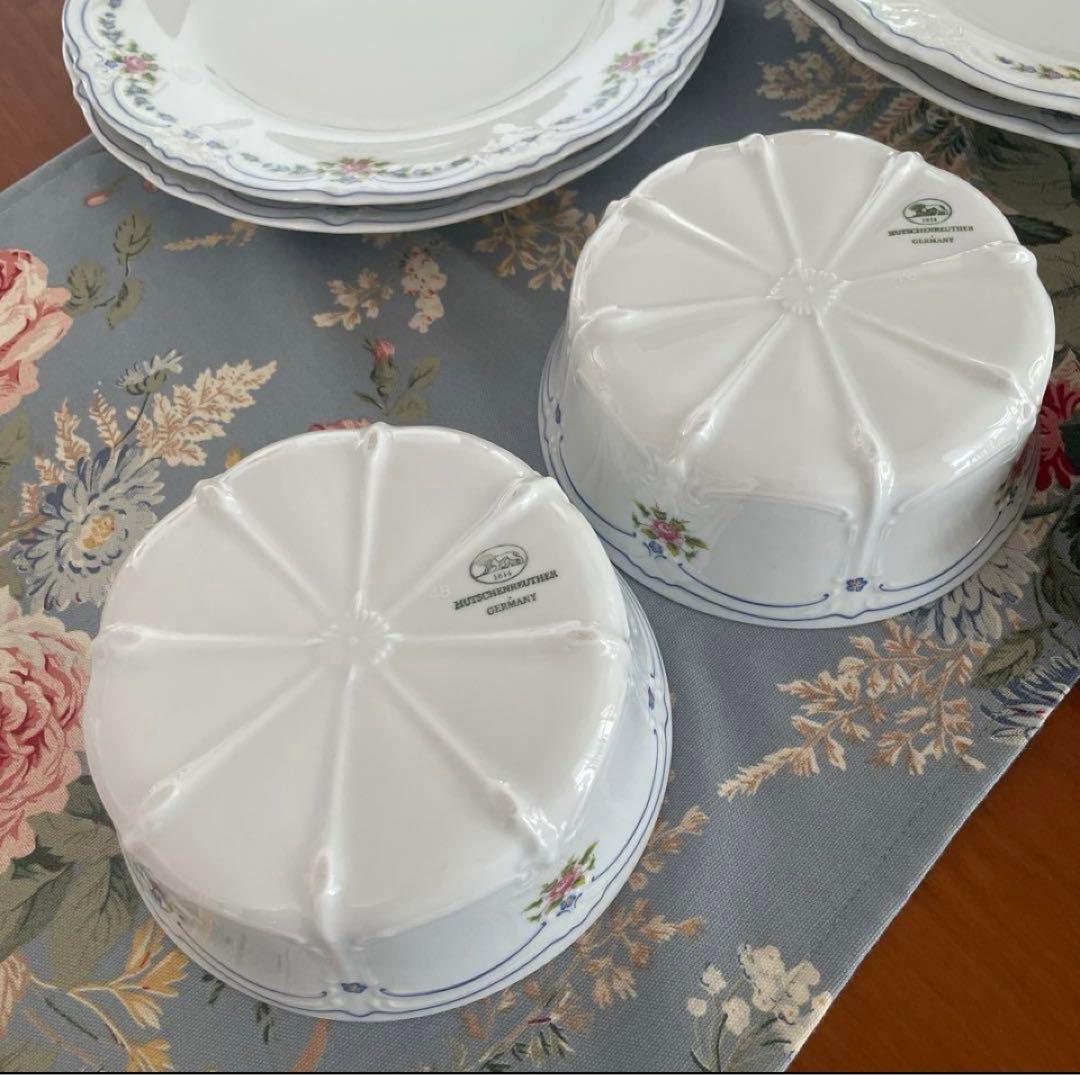 フッチェンロイター　12点　イザベル　カップ　プレート　スープ　サラダ　皿