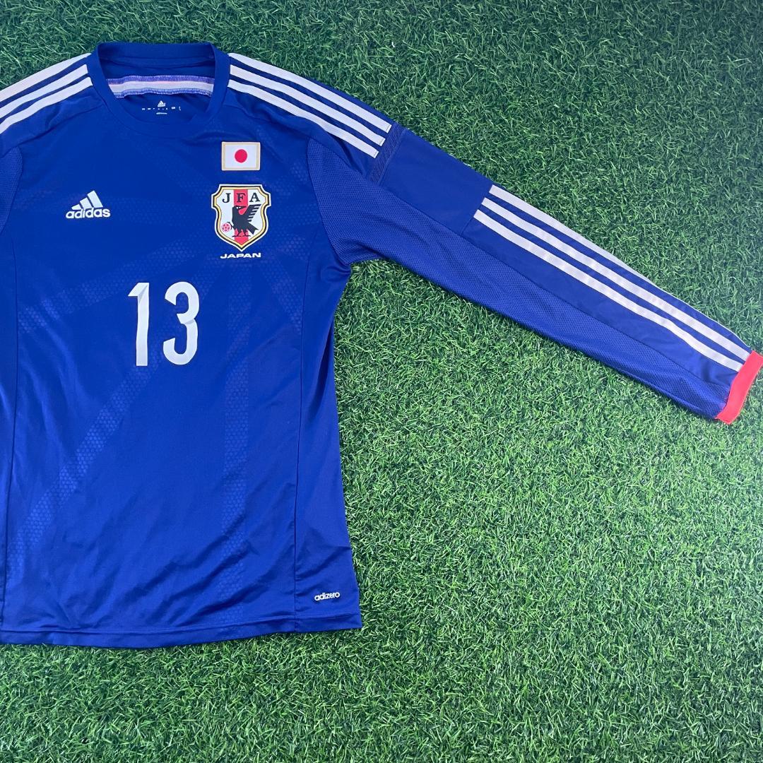 日本代表 2014 正規品 オーセンティック ユニフォーム 細貝萌 Lサイズ