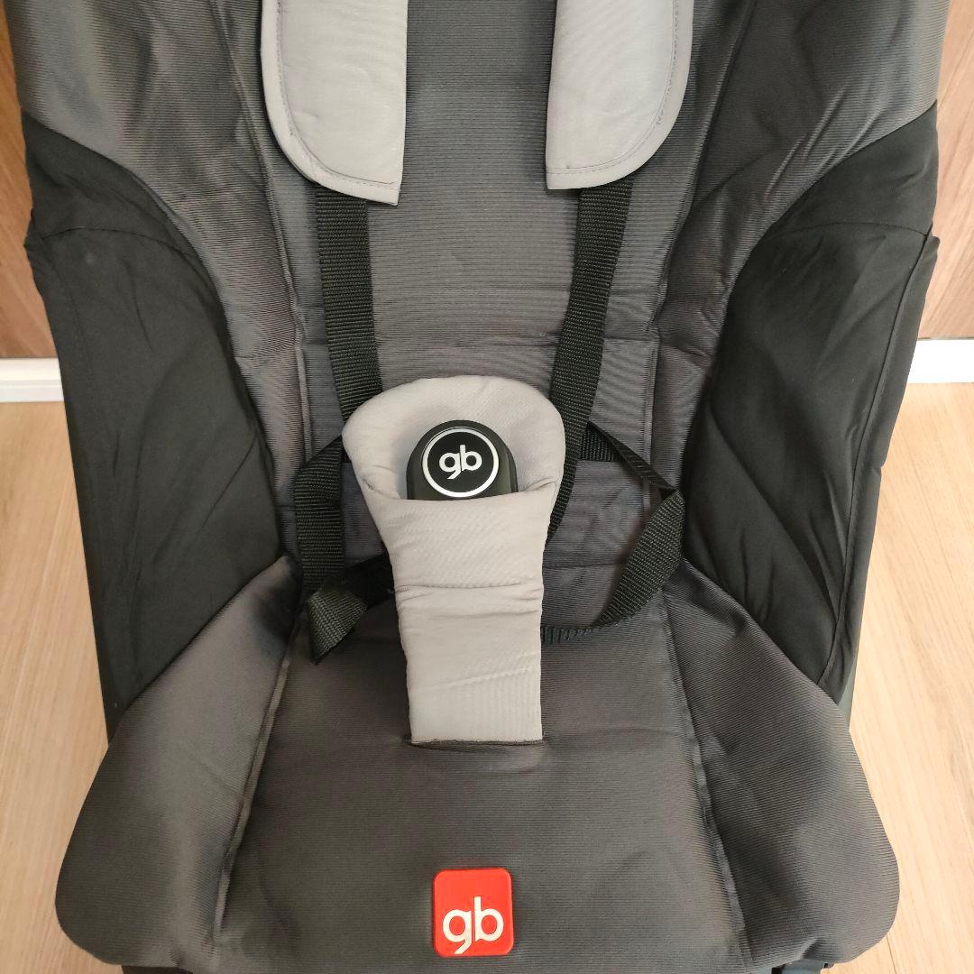 gb ポキット 折りたたみベビーカー グレー