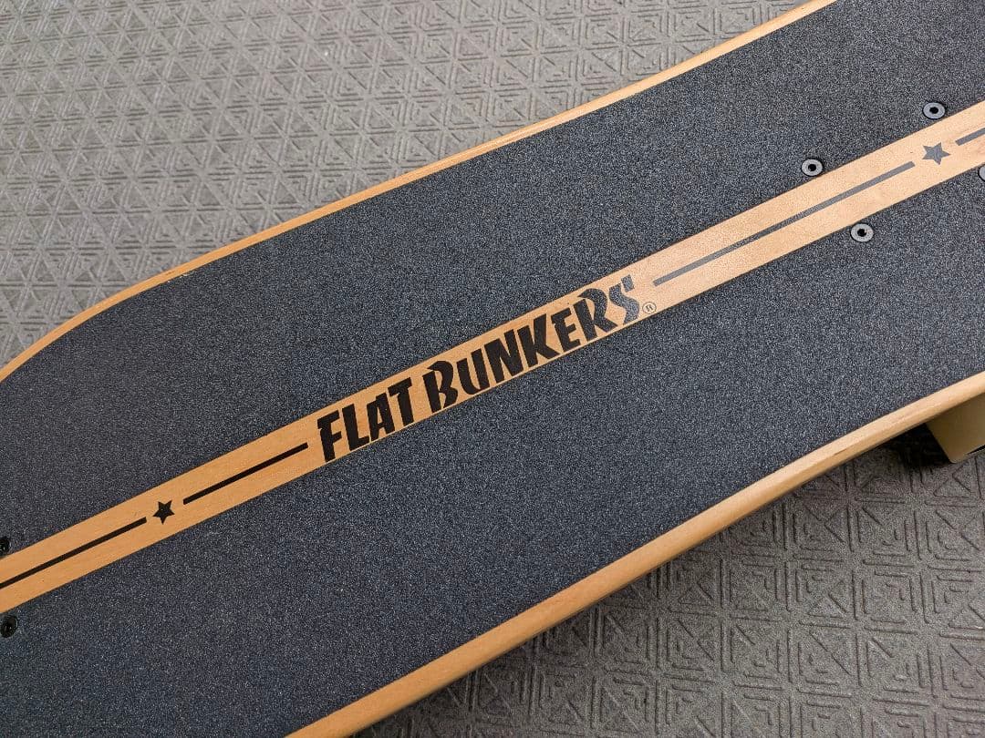 【超美品】SLIDE×FLAT BUNKERSコラボ　スケートボード　陸トレ