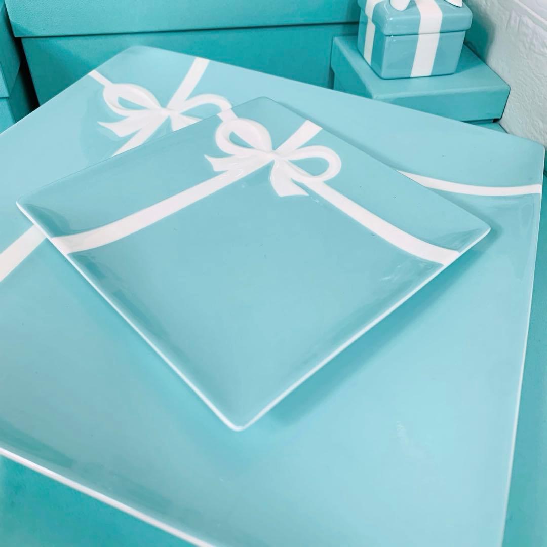 未使用品　Tiffany＆Co. ティファニー　ブルーリボン　食器　9点セット