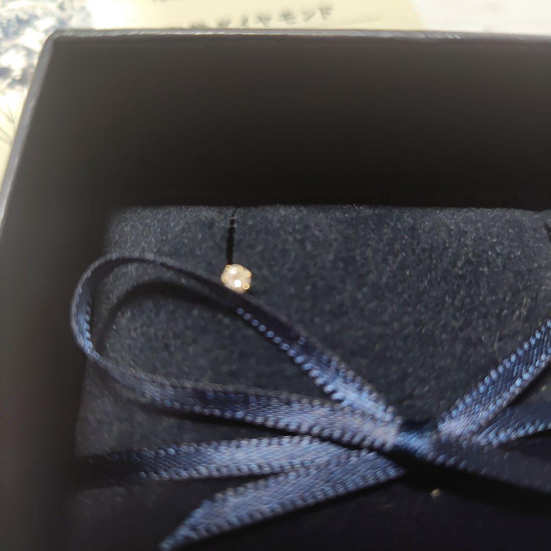 【土日限定】天然ダイヤモンドピアス K18 0.11ct