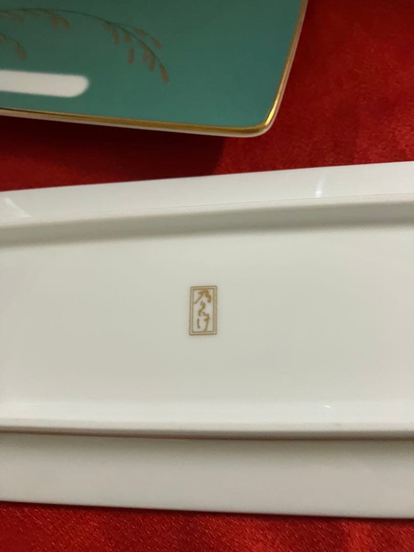 【美品】ノリタケ　ハナシンス　長角皿　５枚セント　廃盤品