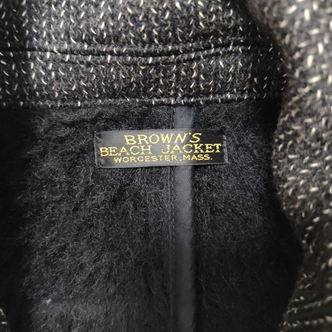 ブラウンズビーチ　BROWN'S BEACH JACKET チェスターコート