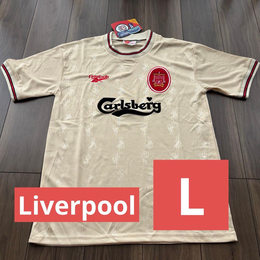 【新品未使用】96-97 リバプール ユニフォーム イギリス製 Lサイズ