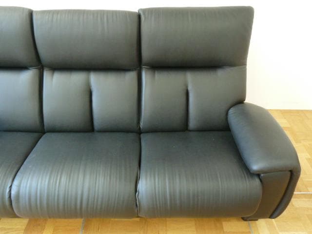 冨士ファニチア 3人掛け リクライニングソファ W2040×D750×970mm