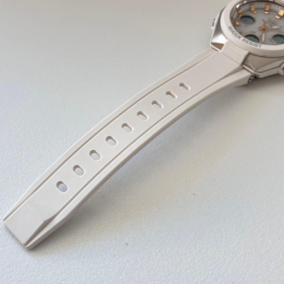 CASIO G-MS baby-g MSG-W100 ホワイト 電波ソーラー