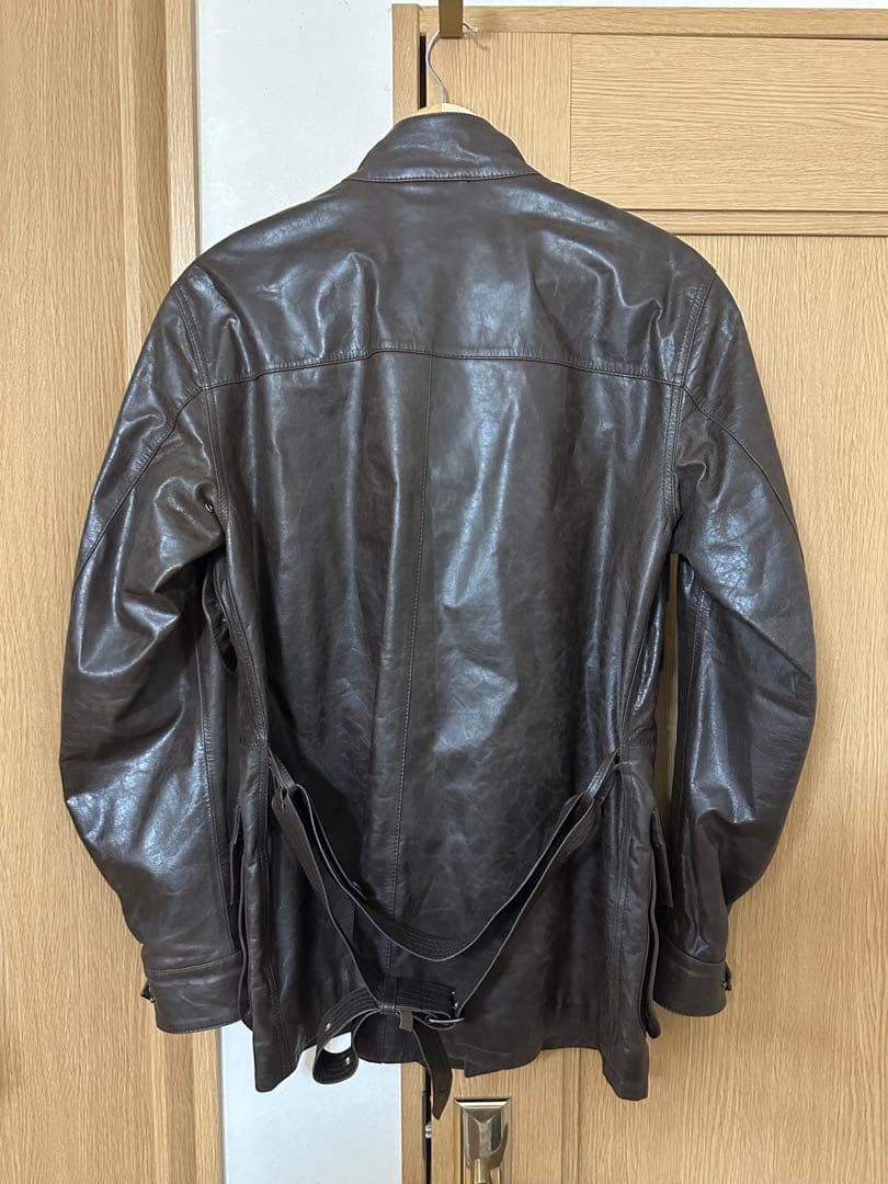 ポールスミス/カーコート/ダークブラウン ラムレザー/Paul Smith/美品