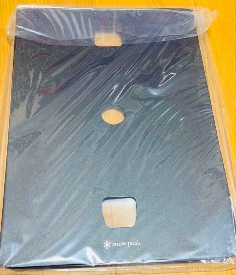  Peak フラットバーナー専用 リッドトレー ブラック　1枚(非売品)